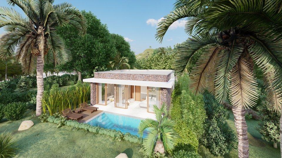 Living in Luxurious Paradise 2 Bedroom Villa Complex in Lombok image